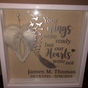 Made to order shadow boxes